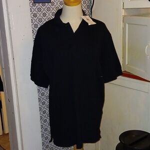 Brandini black polo nwt medium